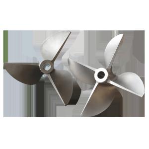 Quality TS16949 316 Stainless Steel Shear Outboard Propellers Mirror Polish wholesale