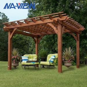 Quality Powder Coating Large Big Lots Pergola 12x12 Pergola With Canopy wholesale