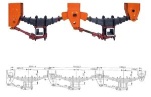 Quality 13*3 Mechanical Suspension for trailer wholesale