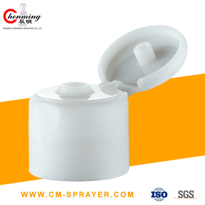 28mm Water Bottle Flip Top Cap And Closures Lid Smooth White