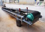 Big Throughput Industrial Belt Conveyor Carbon Steel Frame Material