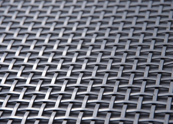 Width 0.2-2.5m Woven Wire Mesh Screen With Test Report Available