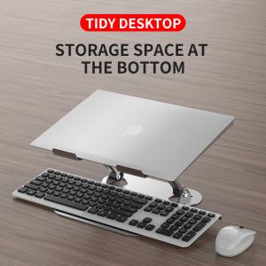 Quality 895g 17.3inch Silver Liftable Notebook Desk Stand Height Adjustable wholesale