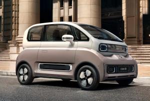 Quality Auto Adult Small Electric SUV Cars Baojun Kiwi High Speed New Energy 105km/h wholesale