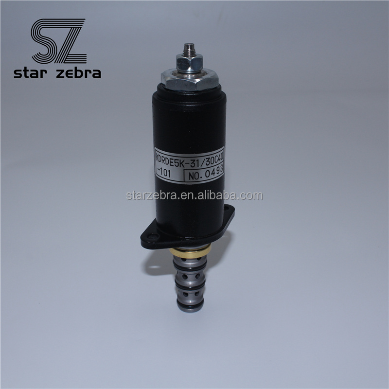 YN35V00019F1 SK200-6 Excavator Solenoid Valve KDRDE5K-31 30C40-101 for Big Construction Projects