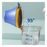Anti Colic Wide Neck Feeding Bottles Flip Cap PPSU BPA Free 240ml
