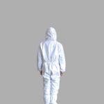 Anti Toxic Waterproof Disposable Coveralls 1422a Material Standard En14126