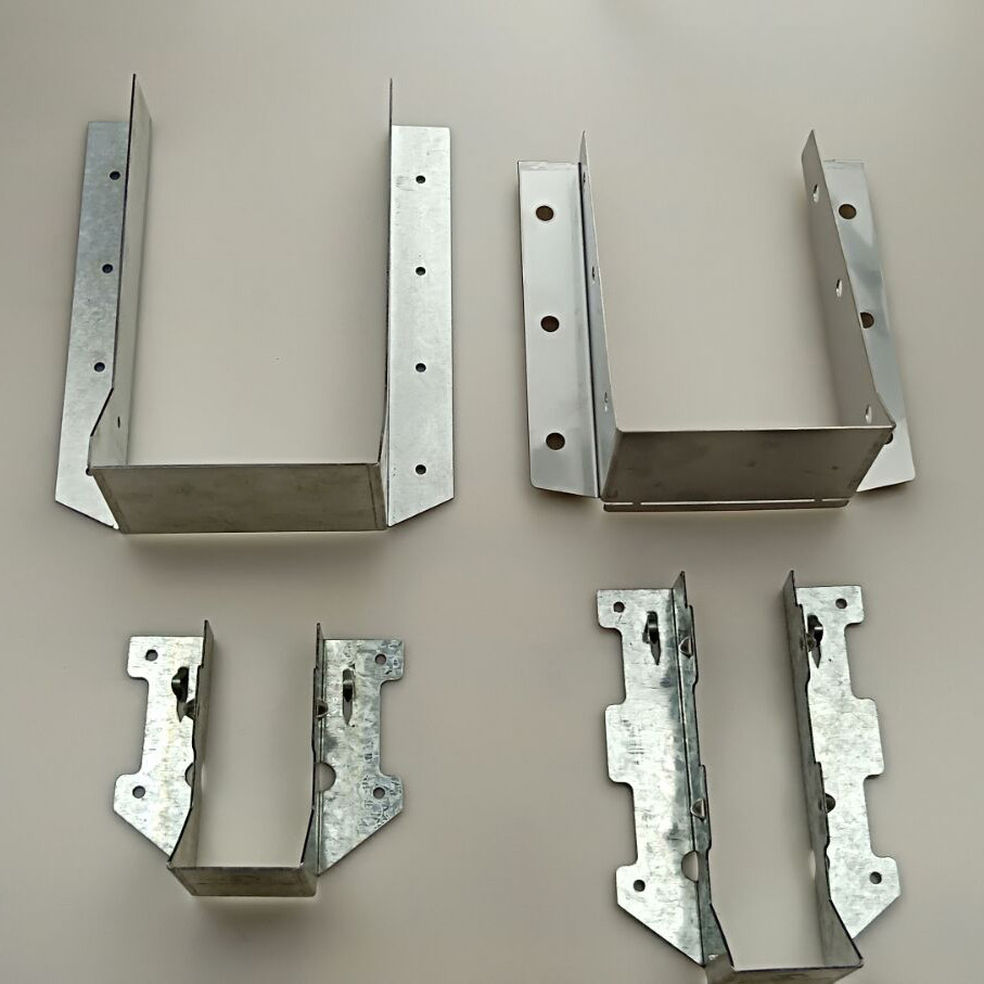 Galvanized ZMAX Steel Joist Hangers 90 Degree 1000 Lbs Load Capacity