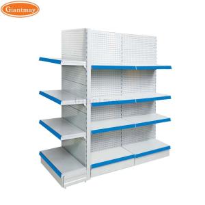 Quality Advertising Supermarket Perforated Stand Retail Store Shelf wholesale
