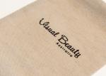 Jewelry Packaging Cotton Drawstring Bag Small Size 12*14cm 1 Color Silk Printing