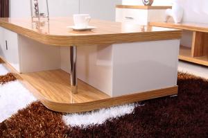 Quality fashion designed high gloss coffee table with series color and style wholesale