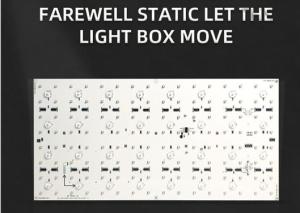 Quality 25W SMD5050 Programmable Flash Light Box 23Lm/Heart wholesale