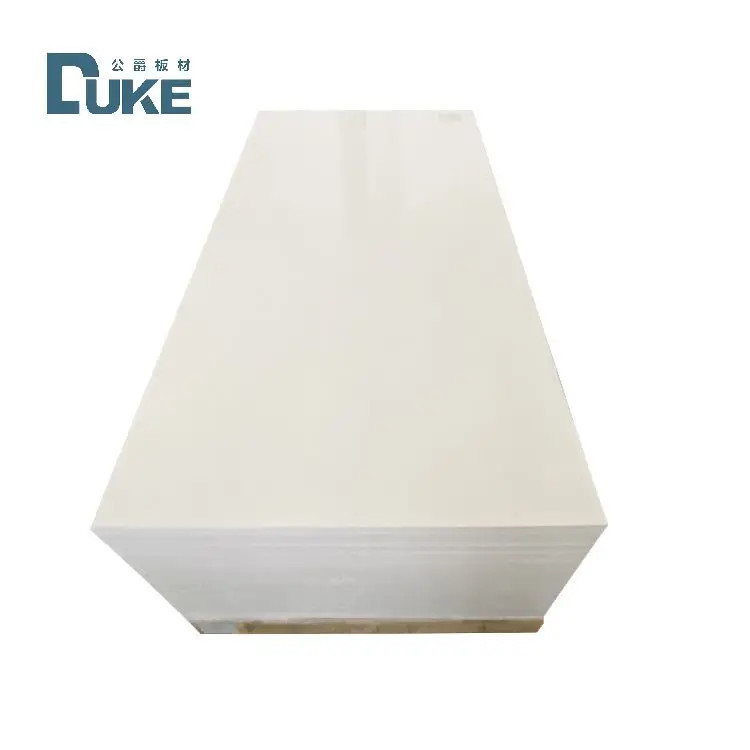 DUKE Sanitary Grade Anti-Mold 3mm White PMMA Bathtub Customizable Cast Acrylic Sheet PE 5mm 8mm Customizable Cutting Service