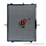 Isuzu 51k radiator high-quality aluminum core truck radiator assembly accessorie