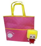 Eco Freindly Recycled Shopping Bags Nonwoven Laminated Fabric Customized