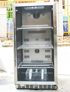 Quality 5 Layers Antiwear Wine Cooler Refrigerator 240L Corrosion Resistant wholesale