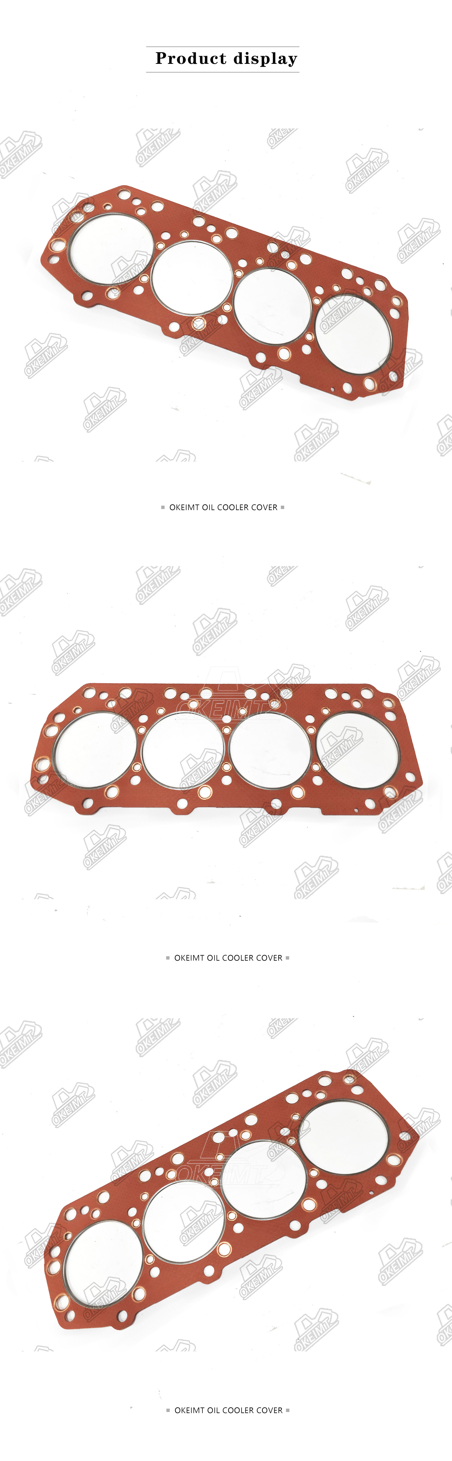 Isuzu 4JG1 Asbestos Cylinder Head Gasket 8-97350198-0
