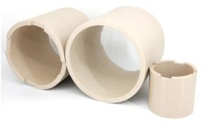 Quality Wear Resistant PEEK Injection Molding Parts PEEK Bushing For Oil And Gas wholesale
