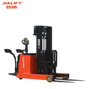 Quality 3kw Electric Reach Forklift 1300kg Lifting Height 3000mm wholesale