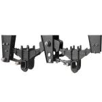 Tandem German BPW Axle Trailer Suspension 70mm Hole 13T 1175mm