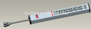 Quality dual USB port UL 6 outlet power strip with surge protector wholesale