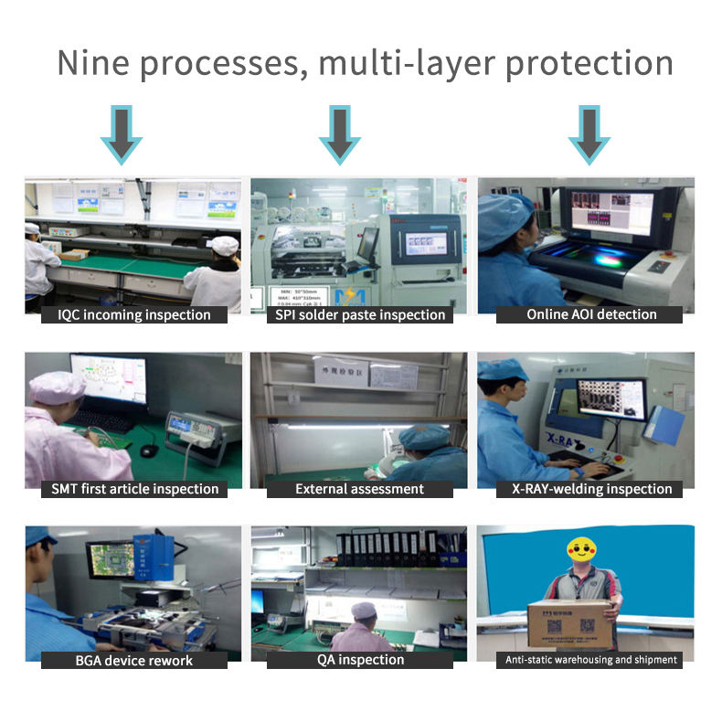 OEM SMT PCB 94v0 Inverter PCB Board ISO9001 Shenzhen PCB fabrication PCB clone PCB reverse engineering.