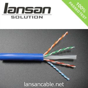 Quality Bare Copper 1000FT FTP 24AWG FFTP CAT6A Ethernet Cable wholesale