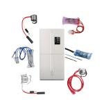Silver Stainless Steel Refrigerator Appliance Parts Thermostat Sensor 125V