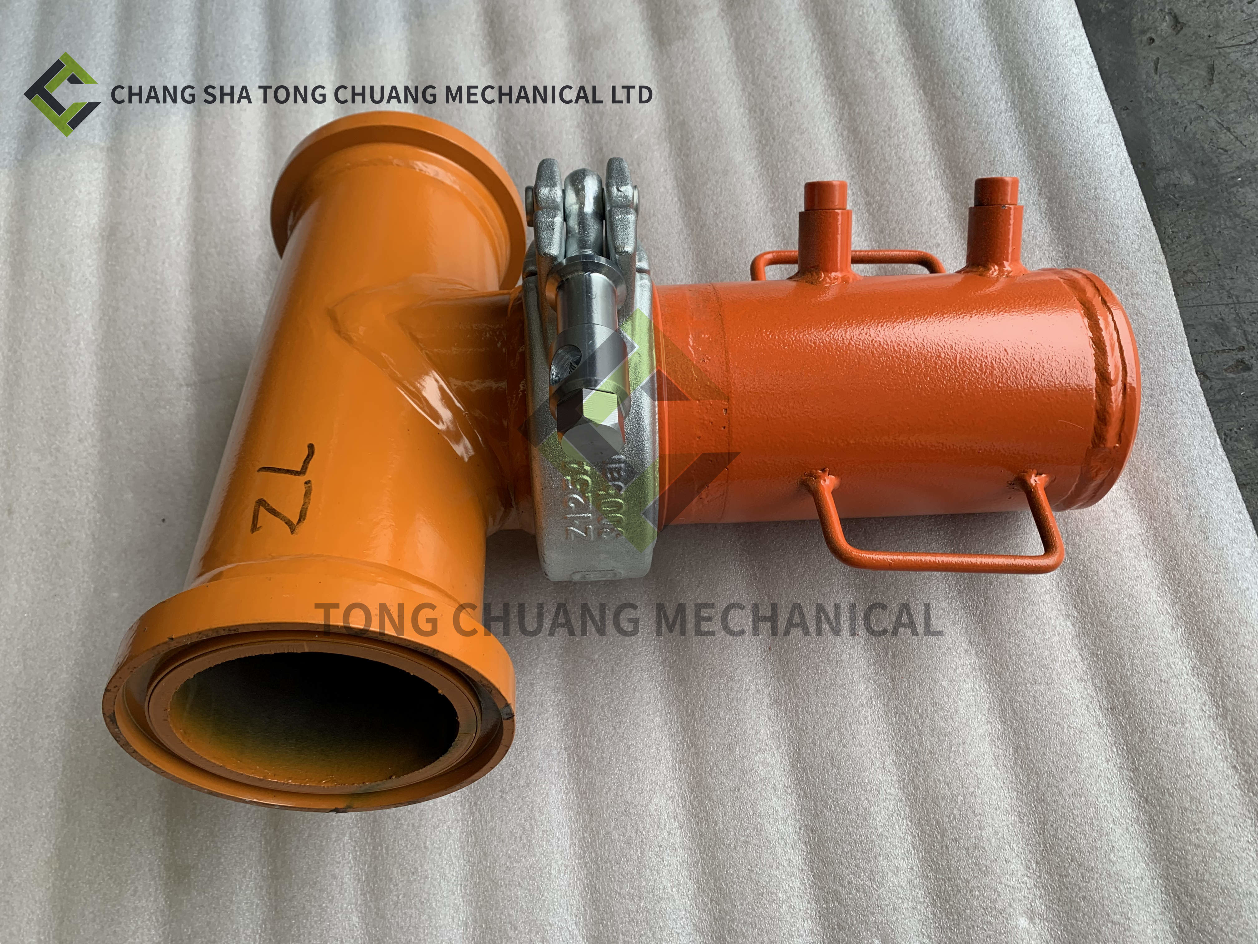 0019916A1000 Hydraulic Stop Valve DN125 Hydraulic Shut-off Valve For Concrete Pump Truck