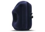 Black Inflatable Foot Rest Travel Pillow Moon Cushion Back Lumbar Support