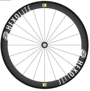 Quality White Paper Road Bike Rim Decals Vivid Patterns Indoor Or Outdoor Use wholesale