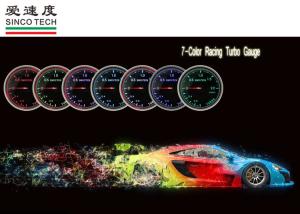Quality Single Pointer Turbo Boost Gauge 7 Color High Accuracy 60 Mm Size ISO 9001 Approved wholesale