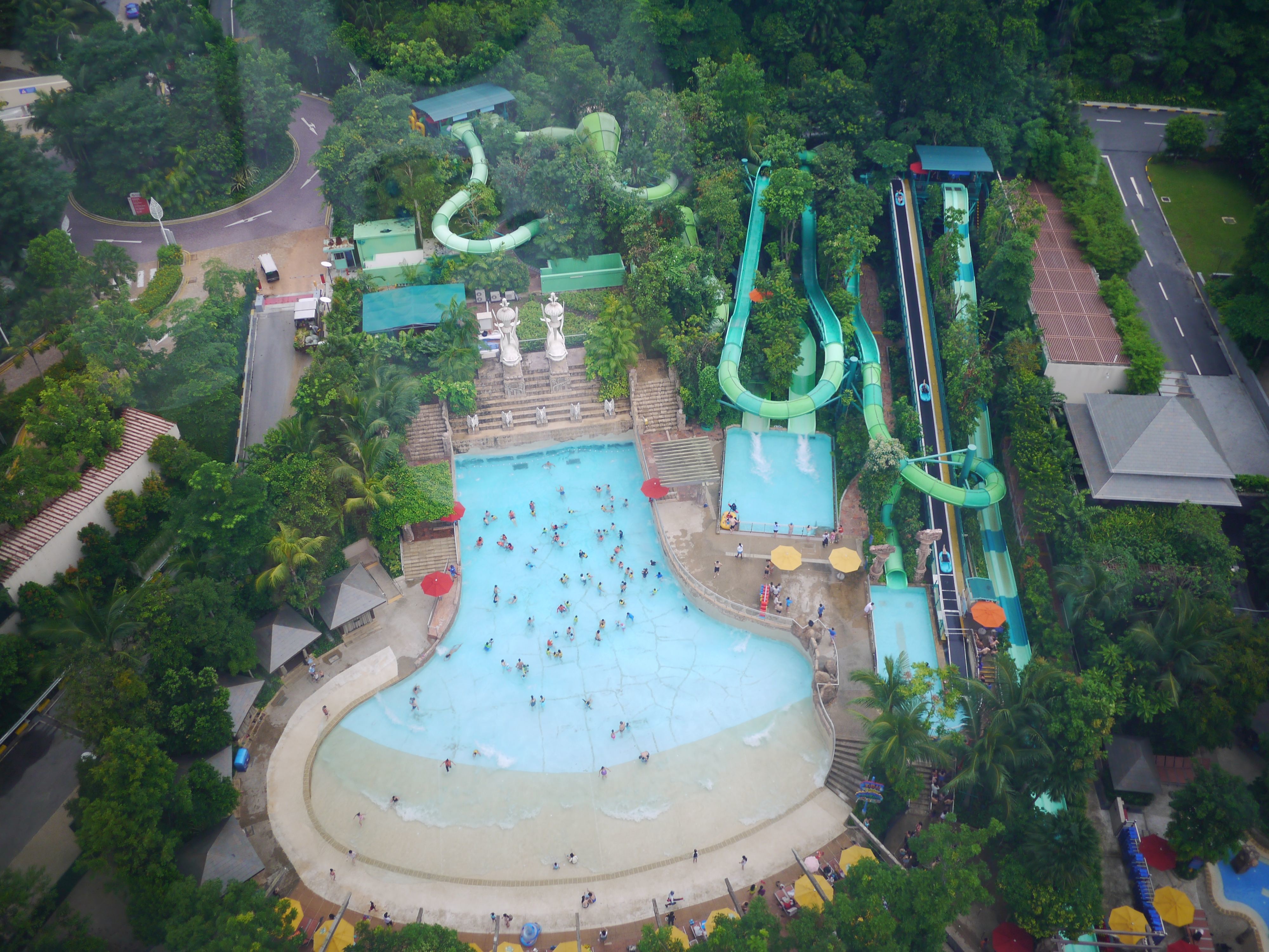 OEM Aqua Water Park Big Blue Tsunami Wave Pool Anti UV Steel Artificial Surf Machine for Sale