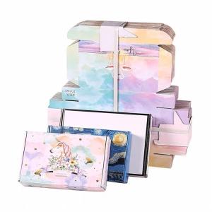 Quality Recyclable Custom Corrugated Cardboard Clothes T-Shirt Packaging Mailer Box for Socks wholesale