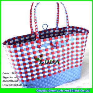 Quality LUDA big size summer lady shopping pp straw beach bag wholesale