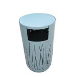 Round Street Furnitures D493mm H850mm Outdoor Litter Bins