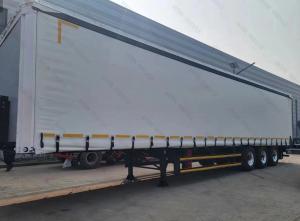 Quality Steel Waterproof Curtain Side Tarpaulin Semi Trailer Not Self Dumping wholesale