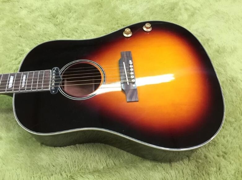 Vintage Chibson J160V acoustic guitar sunburst John Lennon electric acoustic guitar