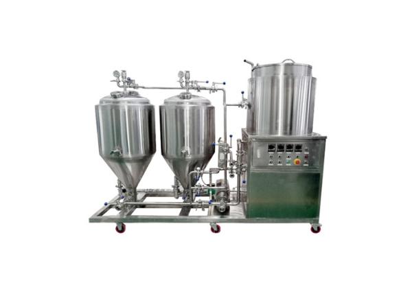 Fabrication SS304 Stainless Steel Beer Fermentation Tank 50L Manual Panel