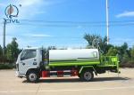 Square Sprinkler Truck 5 Tons Water Tanker Truck / Watering - Cart Vehicle 6