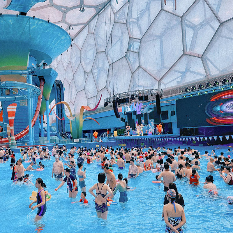 Slide Amusement Swim Wave Pool Outdoor Water Park Water Playground