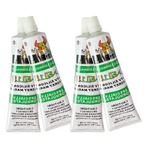 Quality Electronic Equipment Transmission Waterproof 85g Transparent RTV Silicone Sealant wholesale