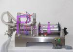 Pneumatic Liquid Filling Divice Double Heads 1000BPH Beverage