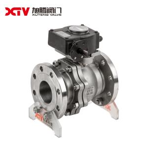 Quality F304 Stainless Steel High Platform Floating Ball Valve PN10-40 for Country Markets wholesale