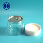 Supermarket Canned Food Packaging 400ml Round Plastic PET Stackable Can