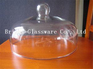 Quality Custom handmade blown glass lamp shade glass cake cover for wholesale wholesale