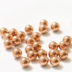 5MM 6.35MM G200 Precision Solid Copper Ball Bearings , Water Meter Brass Balls