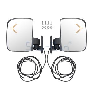 Quality Universal Golf Cart LED Side Mirrors / Rear View Mirror For Club Car ,Ezgo,Yamaha wholesale