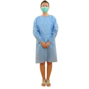Quality Streile Disposable Protective Gowns / Reinforced Surgical Robe Anti - Bacteria wholesale