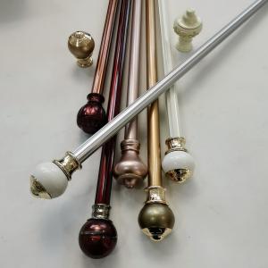 Quality Wrought Iron 22 Inch 5.8 Metre Removable Curtain Rod wholesale
